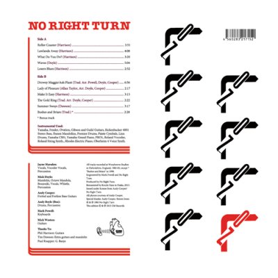 Photo2: No Right Turn [ No Right Turn ] LP