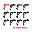 Photo1: No Right Turn [ No Right Turn ] LP (1)